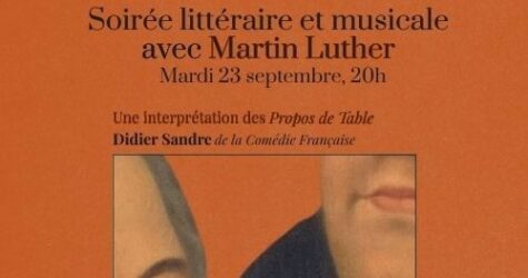 Didier Sandre, de la Comédie-Française, interprète les Propos de Table de Luther